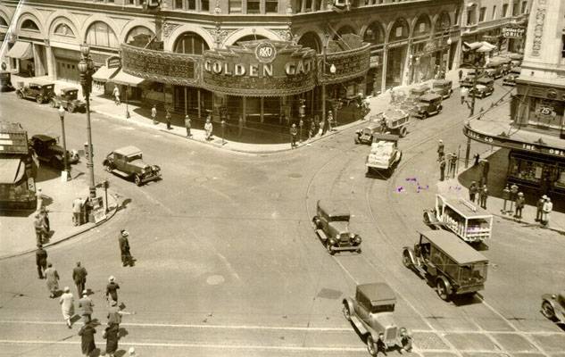 Intersection of Golden Gate Avenue, Talyor Street and Market Street May 23 1930 AAB-3835.jpg