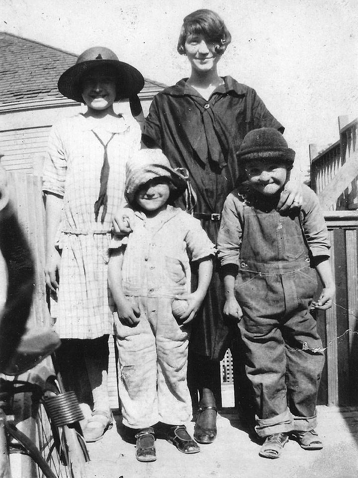 Clockwise-from-top-left--Lillian-Firpo---Sadie-Firpo---Ernest-Firpo---Josephine-Firpo---1924-20th-St-Potrero-Hill-1926.jpg