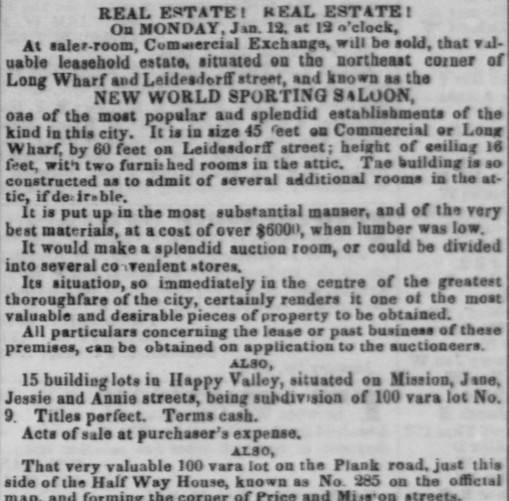 File:Daily Alta California January 6 1852, Vol. 3, No. 5 Annie Street.jpg