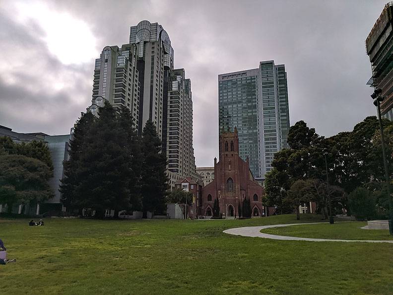 File:YBC-lawn-w-St-Patricks-Marriott-and-Luxury-Tower 20190707 175514.jpg