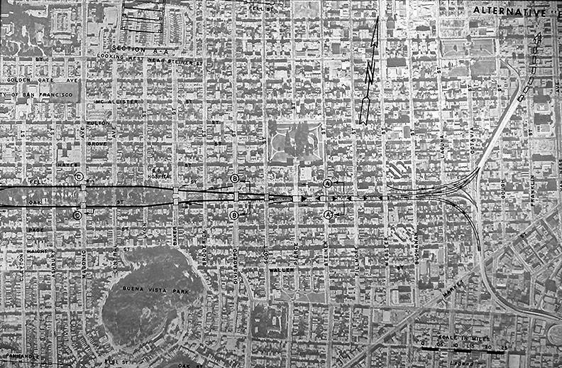 Gg-park-panhandle-freeway-plan-on-aerial-photo drescher.jpg