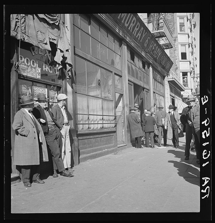 Skid Row. Howard Street. San Francisco, California Feb 1937 8b31687v.jpg