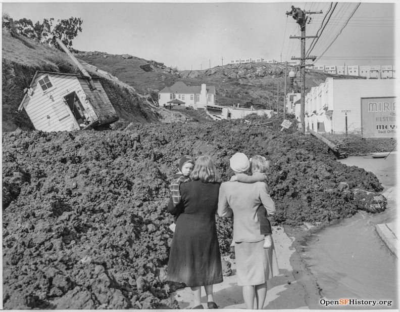 View North on Foerster toward Teresita. Dec 6 1942 wnp27.6473.jpg