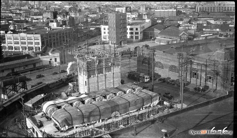 View from Rainier Brewery c 1935 Bryant and Alameda, Bryant Street Powerhouse wnp32.0110.jpg