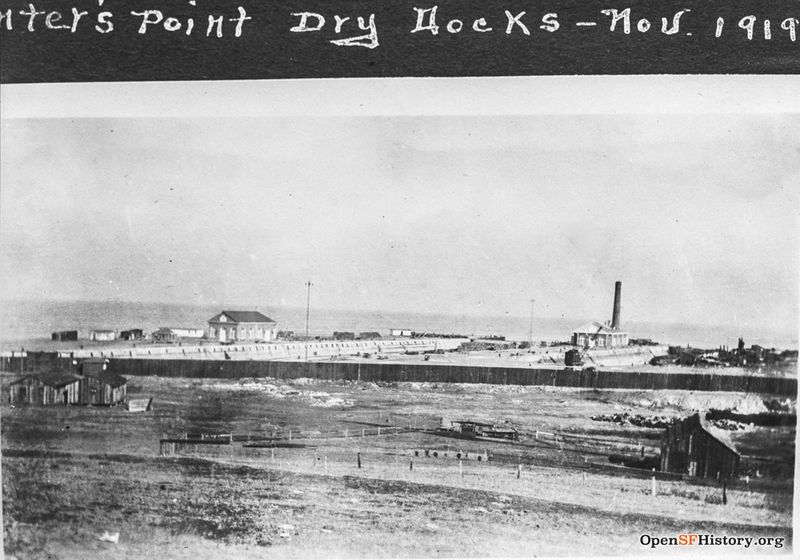 File:Two classical revival buildings beside two dry docks. Nov 1919 wnp37.04273.jpg