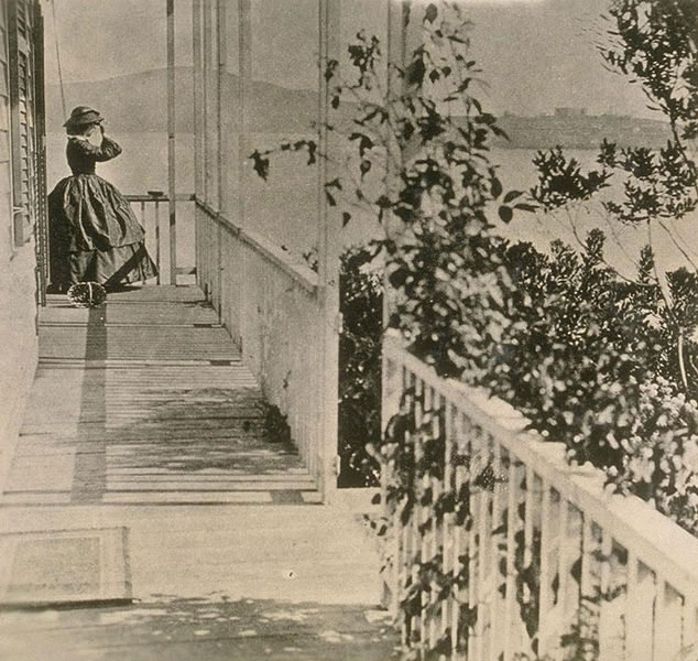 File:Mrs.-General-Fremont-at-her-home-on-Black-Point-now-Fort-Mason,-about-1863.jpg