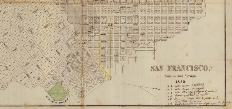 1850 map with Rincon Point and original YB shoreline.jpg