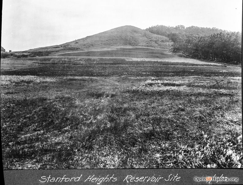 Stanford Heights Reservoir May 11 1923 Spring Valley Water SFPUC collection wnp36.10058.jpg