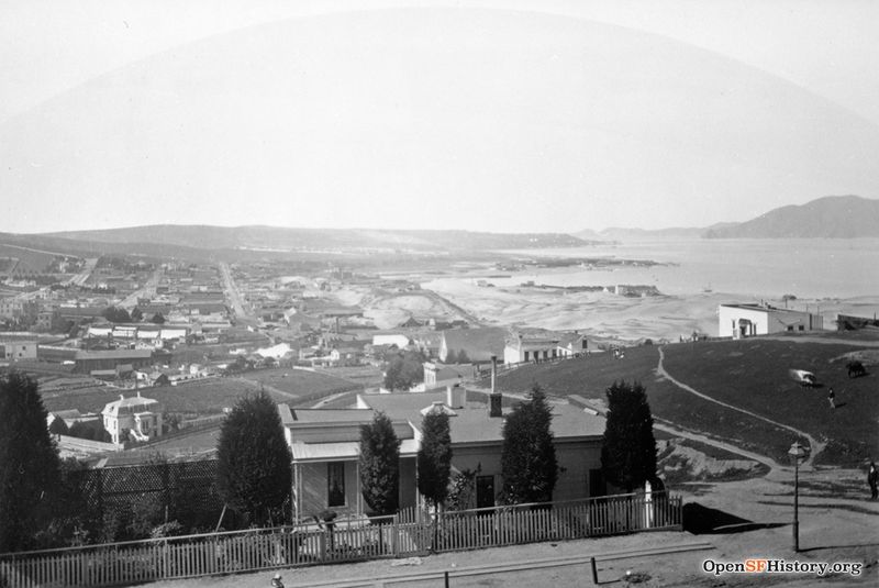 File:View West to Cow Hollow, Presidio, Golden Gate, Sand dunes, tidal marsh 1880s wnp26.733.jpg