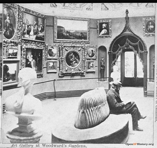 File:C1870 Art gallery at Woodward's Gardens, Helios, Eadweard Muybridge seated wnp37.01362.jpg