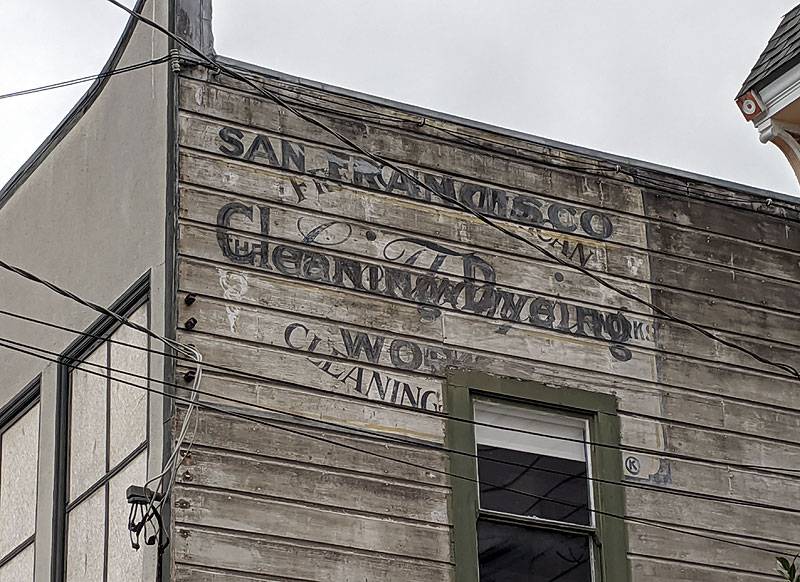 File:Cleaning-and-dyeing-old-sign-on-Bryant-near-25th 20200417 173622.jpg