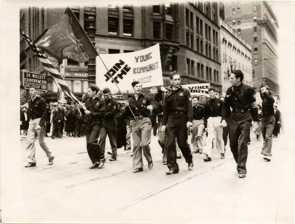 File:Members of the YCL marching during May Day Parade.jpg
