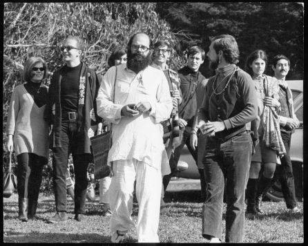 File:Allen Ginsberg and Gary Snyder, circumambulating Golden Gate Park, San Francisco, during the Human Be-In, January 14, 1967. c. Lisa Law. 0324 circumnambulation.jpg