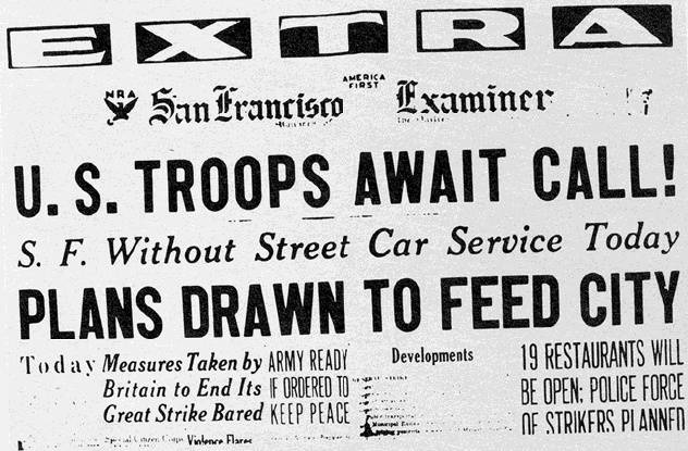 San Francisco's Press and the 1934 General Strike - FoundSF