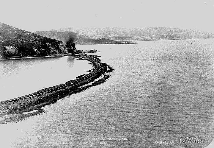 Bay Shore R. R. View looking North from Sierra Point. March 31, 1905 11-southern-pacific-company viewfromsierrapt-3-31-1905.jpg