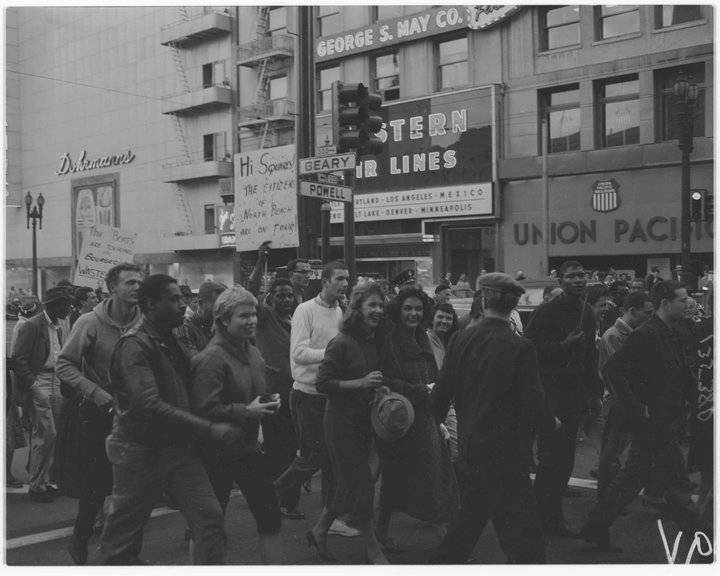 Beatnik parade downtown in Union Square Aug. 13 1958 23642 376602661707 3206539 n.jpg