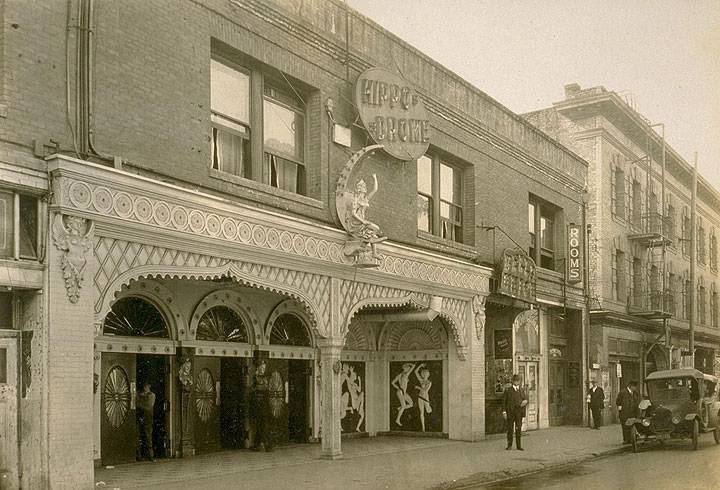 File:The-Old-Hippodrome-&-Bella-Union-Dance-Halls-at-557-Pacific-St.-bet.-Kearny-&-Montgomery-Sts.-Photo-taken-Feb.-1925.-Jesse-B.jpg
