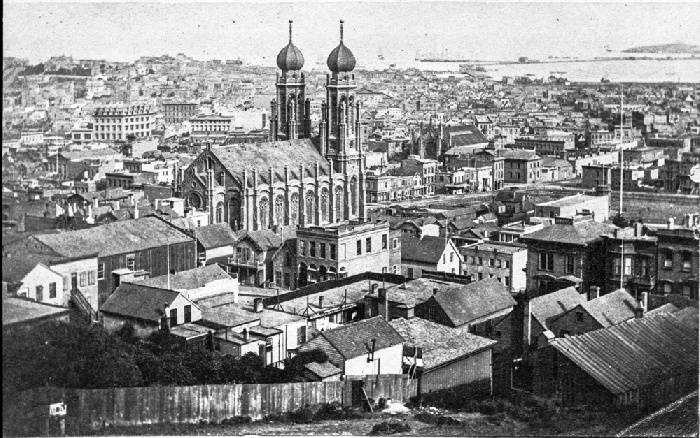 View southeast across Temple Emanuel and Union Square c 1867 wnp37.0067.jpg