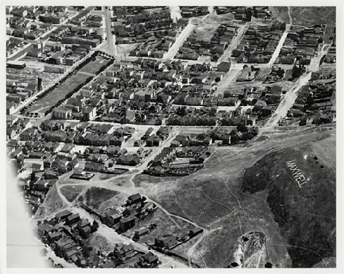 Bernal Heights 1920s, photo courtesy Bernal Heights History Project