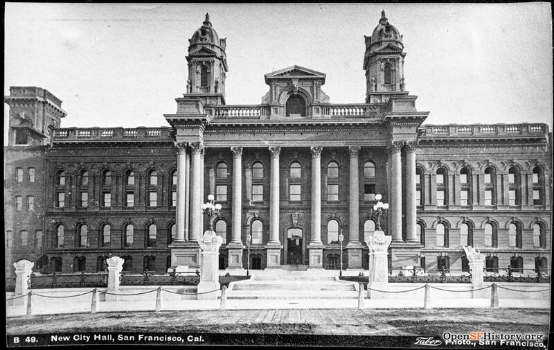 File:View south from McAllister to main entrance of old City Hall 1880s wnp37.04042.jpg