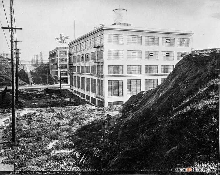 File:Harrison to 2nd Feb 11, 1919 400 2nd st w water tank still stands opensfhistory wnp36.02023.jpg