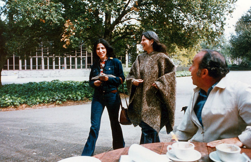 File:Sexto-sol-organizers-Nina-Serrano-and-Fernando-Alegria-at-Stanford.jpg