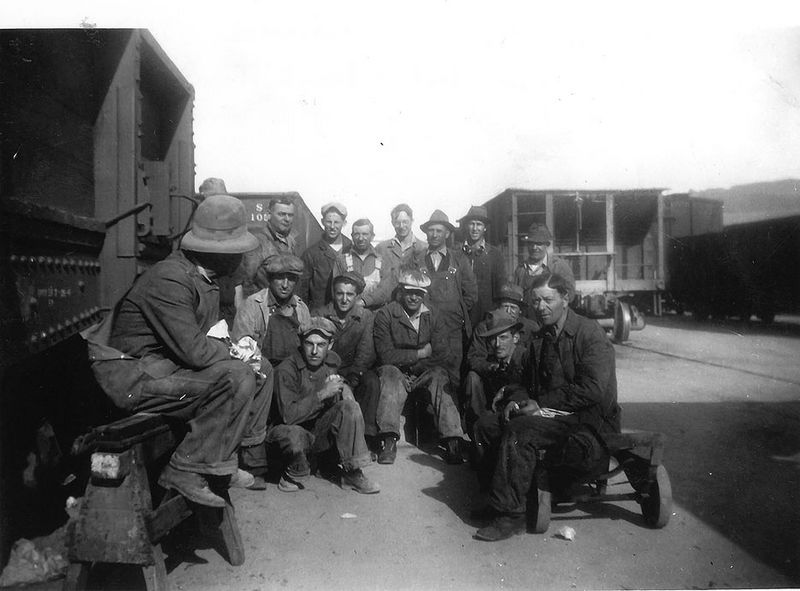 File:Southern-pacific-roundhouse-1942-second-row-center-Frank-I-Alioto.jpg