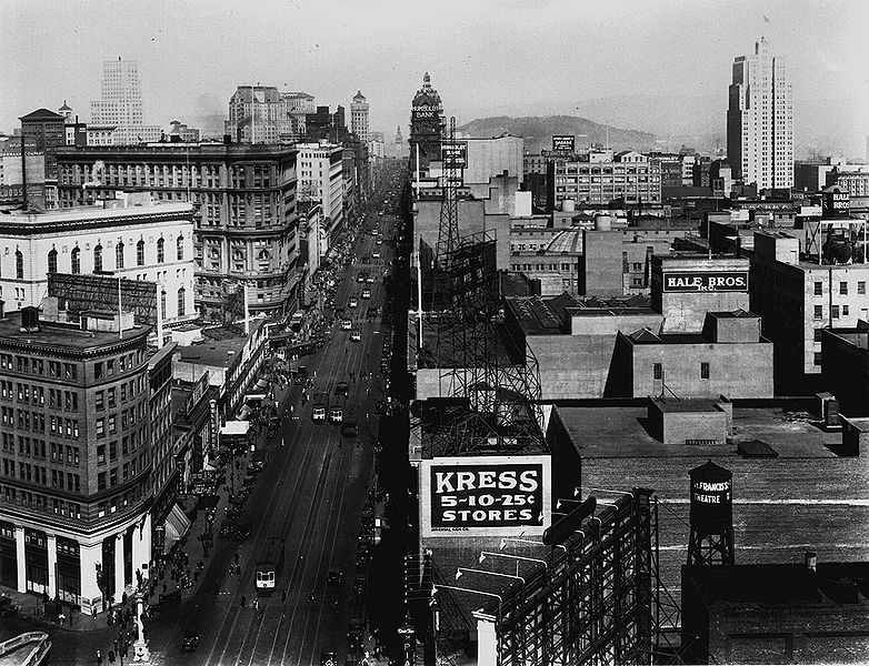 File:Market-St-east-from-above-Mason-w-Native-Sons-monument-sept-29-1927-SFDPW.jpg