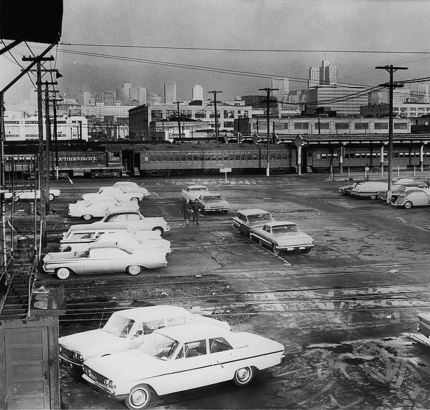 File:4th-St-NW-at-King-St-SP-depot-at-right-Jan-26-1965 72dpi-SF-Main-Library.jpg