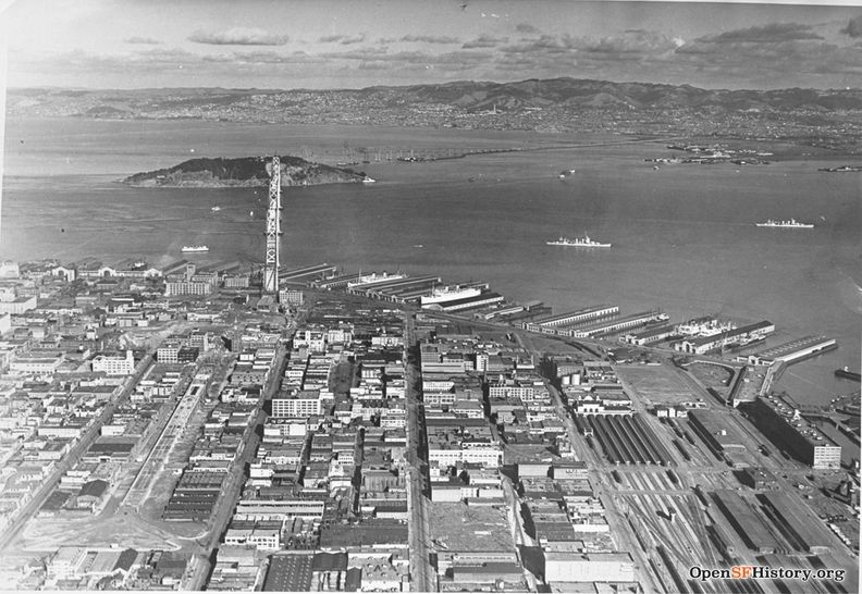 Aerial 1935 Bay Bridge construction visible wnp37.10060.jpg