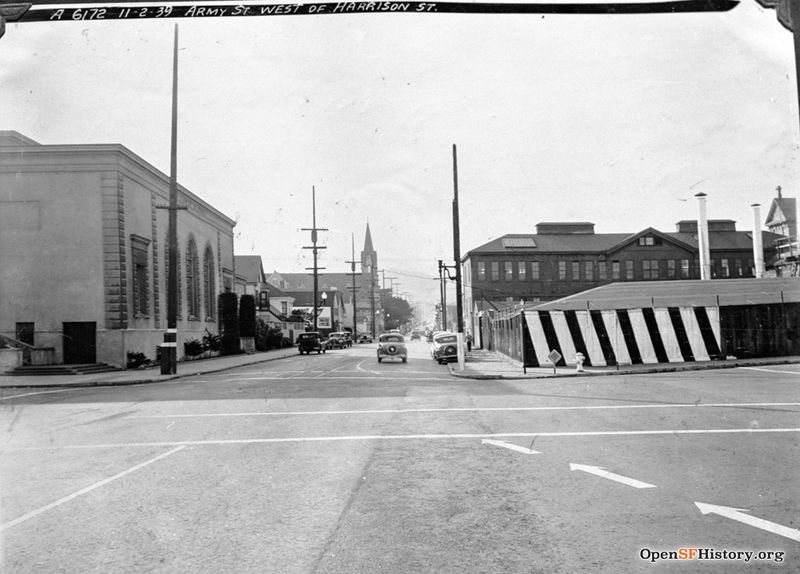 File:Nov 2 1939 Le Conte school Army St. west of Harrison dpwbook SPECIMP16 dpwA6172 Before widening wnp36.04330.jpg